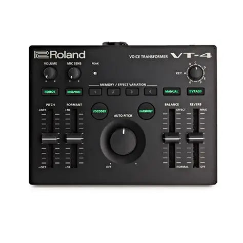 ROLAND VT-4 VOICE TRANSFORMER NEGRO CARLOS