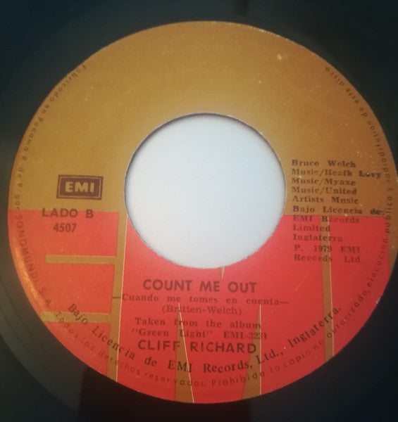 CLIFF RICHARD - WE DON'T TALK ANYMORE (7", 45 RPM)