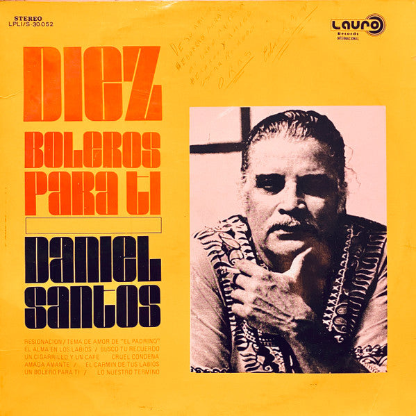 DANIEL SANTOS - DIEZ BOLEROS PARA TI
