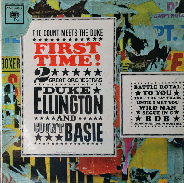 DUKE ELLINGTON AND COUNT BASIE - FIRST TIME! THE COUNT MEETS THE DUKE