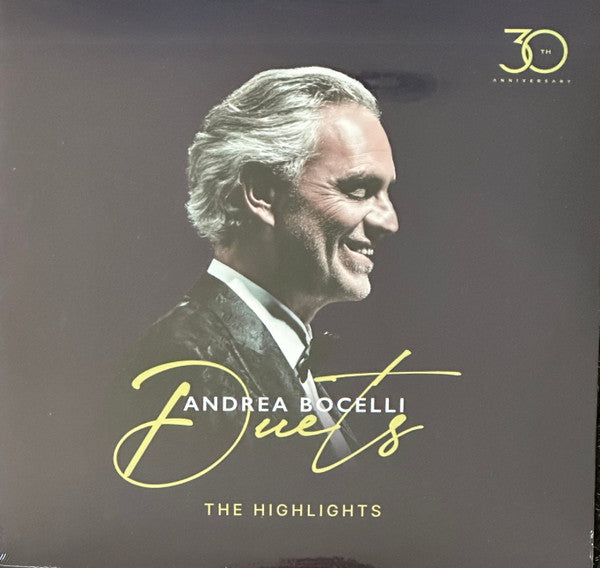 ANDREA BOCELLI - DUETS - 30TH ANNIVERSARY (THE HIGHLIGHTS)