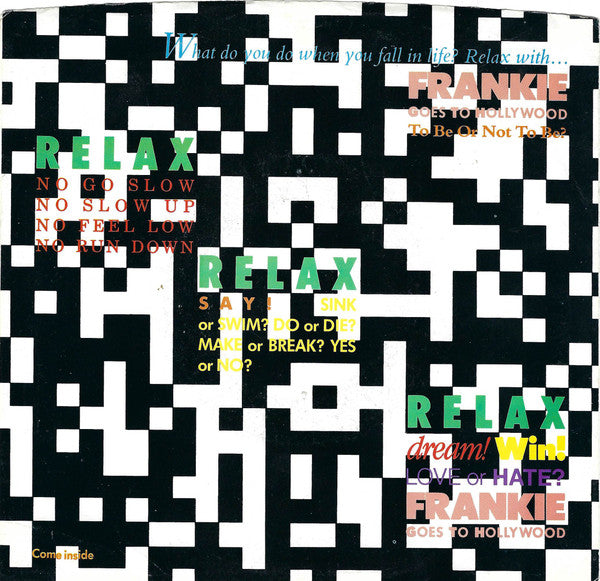 FRANKIE GOES TO HOLLYWOOD - RELAX (7", 45 RPM)