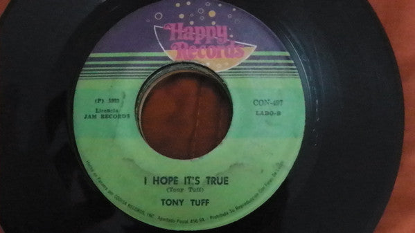 TONY TUFF - HOPE IT TRUE (7", 45 RPM)