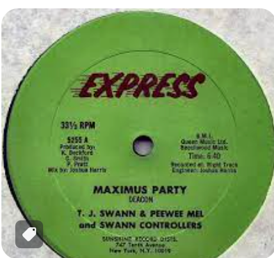 TJ SWAN & PEE WEE MEL - FIESTA MÁXIMA 12"