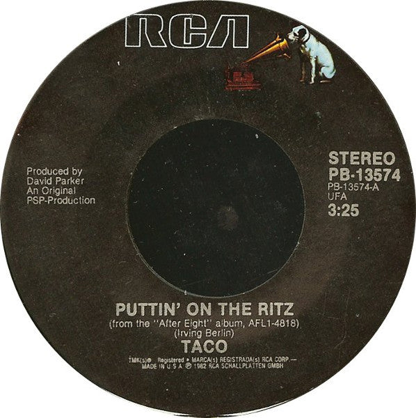 TACO - PUTTIN' ON THE RITZ (7", 45 RPM)