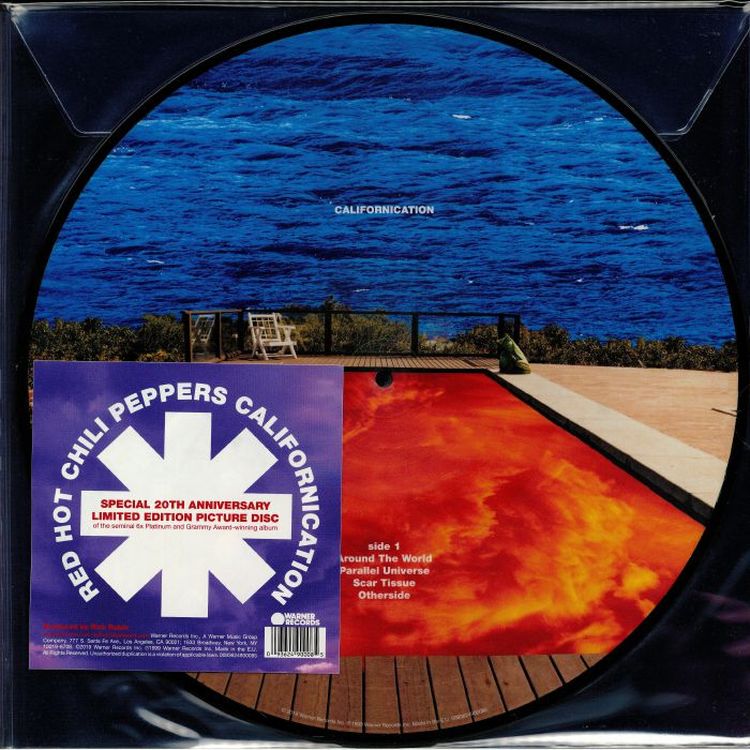 RED HOT CHILI PEPPERS - CALIFORNICATION (PICTURE DISC)