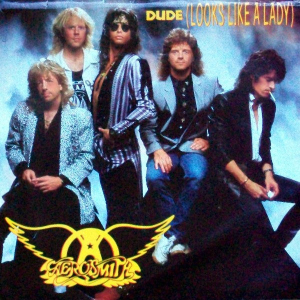 AEROSMITH - DUDE (LOOKS LIKE A LADY) (7", 45 RPM)