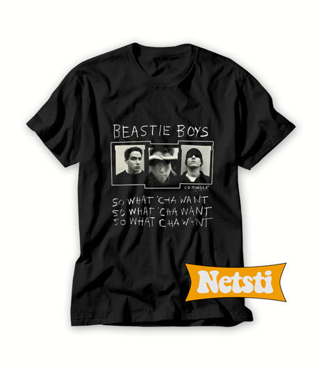 T-SHIRT BEASTIE BOYS WHAT CHA WANT