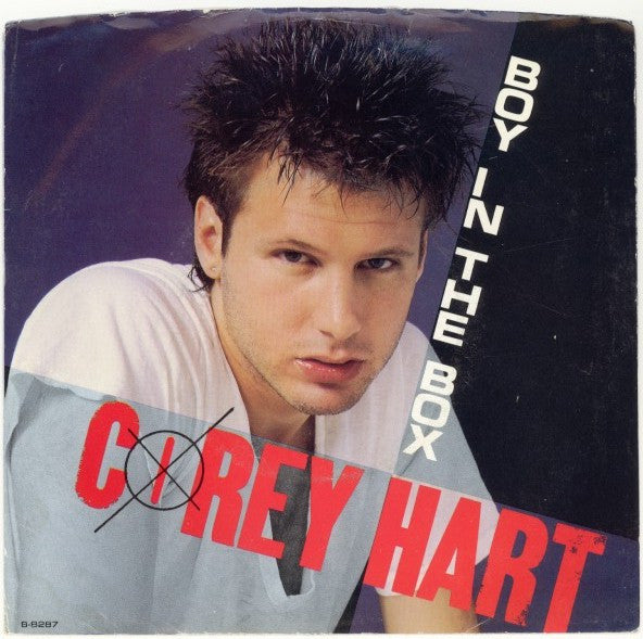 COREY HART - BOY IN THE BOX  (7", 45 RPM)