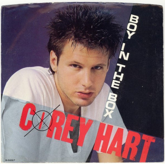COREY HART - BOY IN THE BOX  (7", 45 RPM)