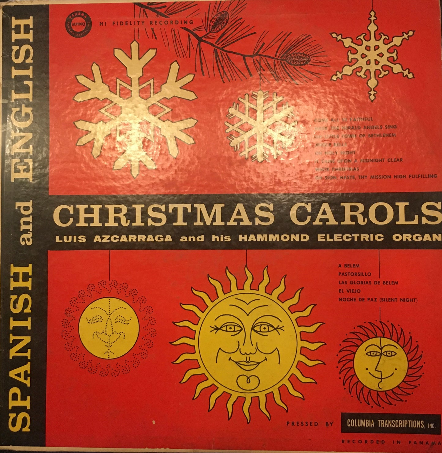 LUIS AZCARRAGA AND HIS HAMMOND ELECTRIC ORGAN - CHRISTMAS CAROLS