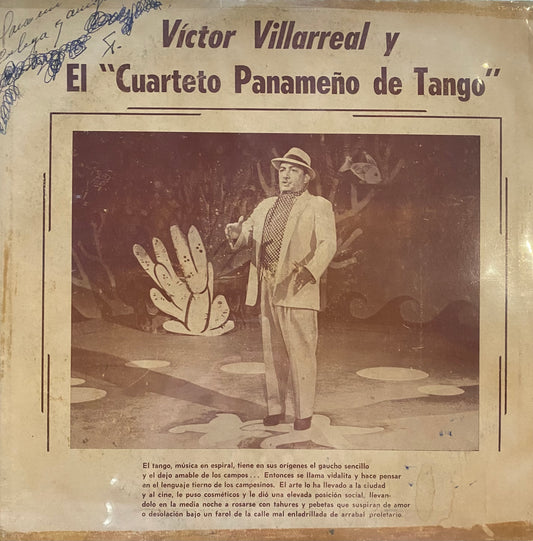 VICTOR VILLARREAL Y EL "CUARTETO PANAMEÑO DE TANGO"