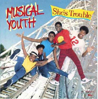 MUSICAL YOUTH - SHE'S TROUBLE  (7", 45 RPM)