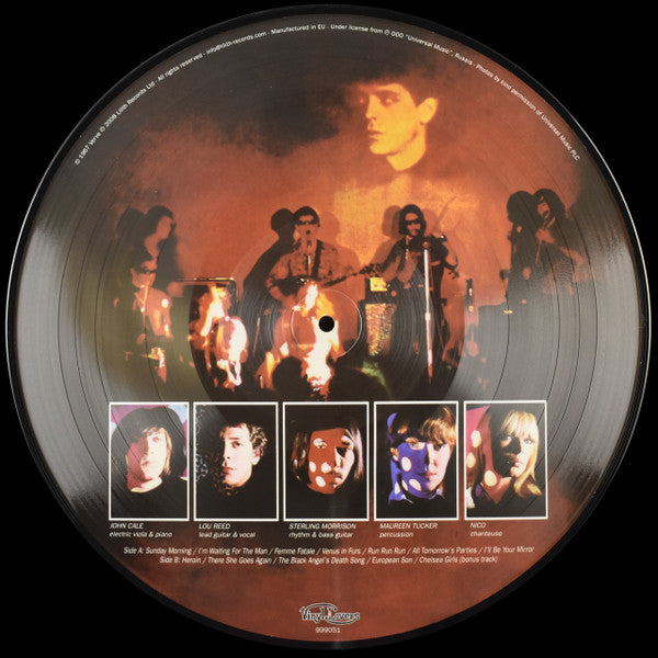 THE VELVET UNDERGROUND - THE VELVET UNDERGROUND & NICO (PICTURE DISC)