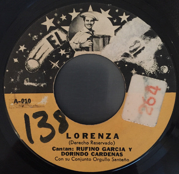 DORINDO CARDENAS - LORENZA / ABREME LA PUERTA QUE ME VOY (7", 45 RPM)