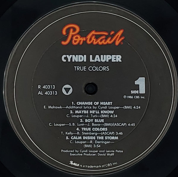 CYNDI LAUPER - TRUE COLORS – Mirador Records