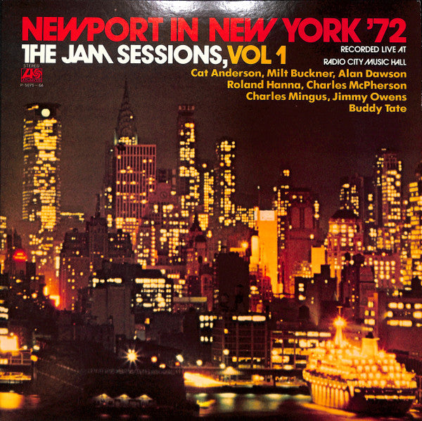 VARIOUS - NEWPORT IN NEW YORK '72: THE JAM SESSIONS, VOLS 1 AND 2