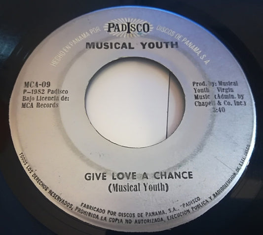 MUSICAL YOUTH - PASS THE DUTCHIE (7", 45 RPM)