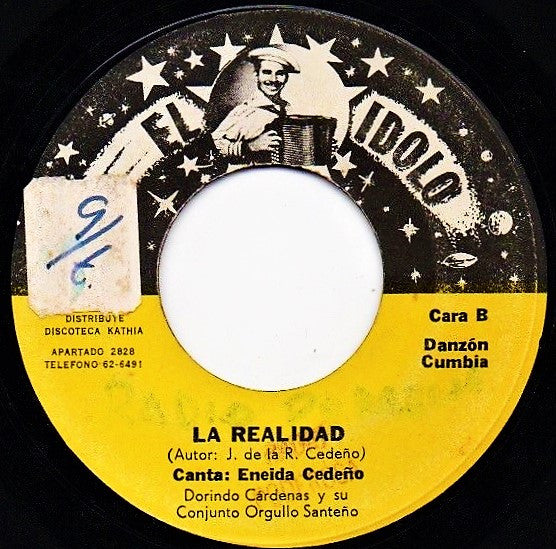 DORINDO CÁRDENAS - CARIÑITO / LA REALIDAD (7", 45 RPM)