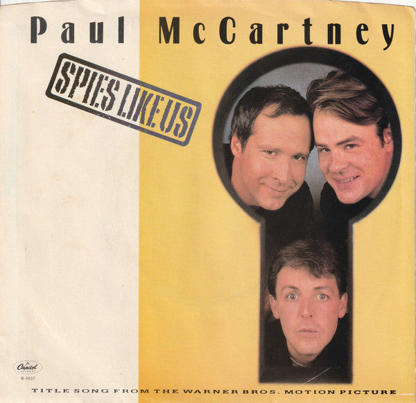 PAUL MCCARTNEY - SPIES LIKE US (7", 45 RPM)