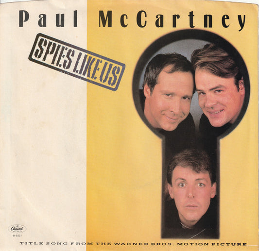 PAUL MCCARTNEY - SPIES LIKE US (7", 45 RPM)