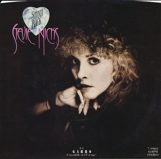 STEVIE NICKS - STAND BACK (7", 45 RPM)