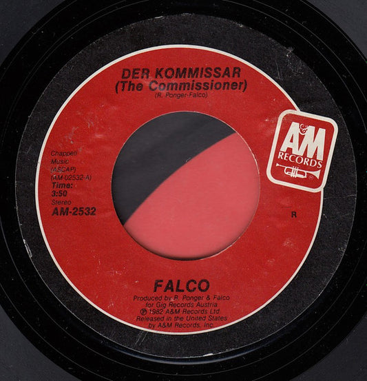 FALCO - DER KOMMISSAR / HELDEN VON HEUTE (7", 45 RPM)