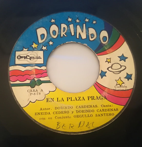 DORINDO CARDENAS - EN LA PLAZA PRAGA / CANTO A SANTA LIBRADA (7", 45 RPM)