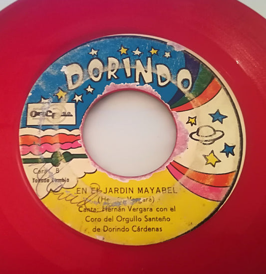 DORINDO CARDENAS - MI MORENA ME DEJO / EN EL JARDIN MAYABEL (7", 45 RPM)