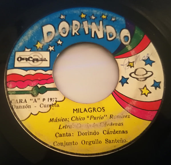 DORINDO CARDENAS - TE SIGO AMANDO / MILAGROS (7", 45 RPM)