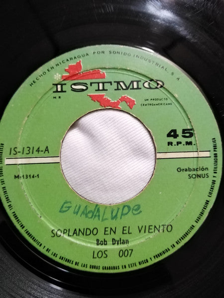 LOS 007 - SOPLANDO EN EL VIENTO (7", 45 RPM)