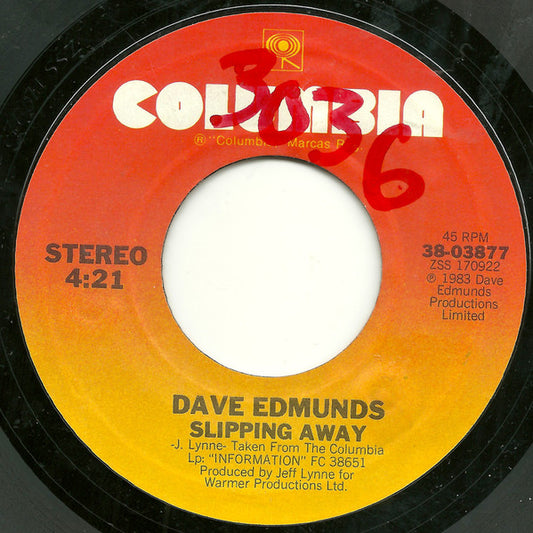DAVE EDMUNDS - SLIPPING AWAY (7", 45 RPM)