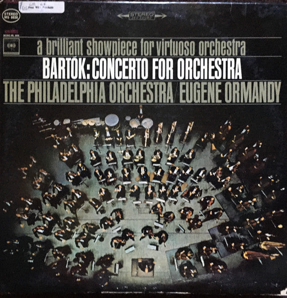 BARTÓK, THE PHILADELPHIA ORCHESTRA, EUGENE ORMANDY - CONCERTO FOR ORCHESTRA