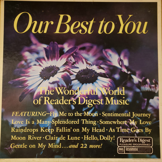 VARIOUS - OUR BEST TO YOU THE WONDERFUL WORLD OF READER'S DIGEST MUSIC