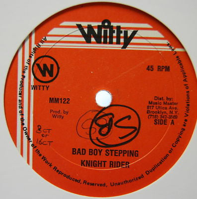 KNIGHT RIDER - BAD BOY STEPPING