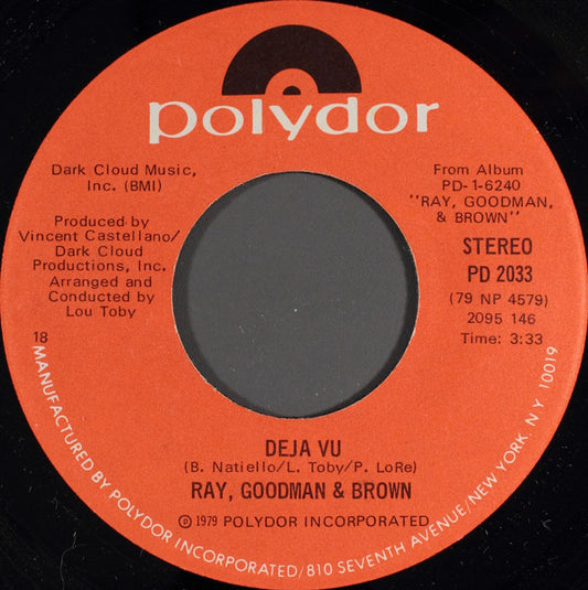 RAY, GOODMAN & BROWN - SPECIAL LADY (7", 45 RPM)