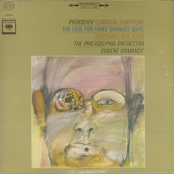 PROKOFIEV - THE PHILADELPHIA ORCHESTRA, EUGENE ORMANDY - CLASSICAL SYMPHONY / THE LOVE FOR THREE ORANGES SUITE / LIEUTENANT KIJÉ SUITE