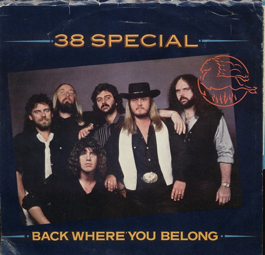 38 SPECIAL - BACK WHERE YOU BELONG (7", 45 RPM)