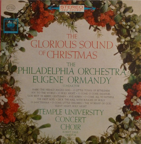 THE PHILADELPHIA ORCHESTRA, THE TEMPLE UNIVERSITY CONCERT CHOIR - THE GLORIOUS SOUND OF CHRISTMAS