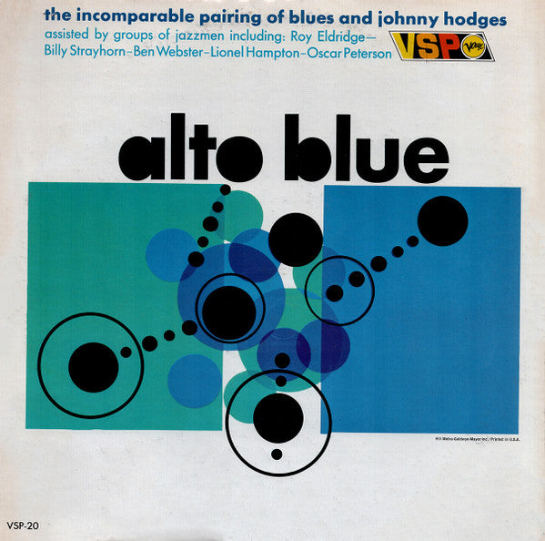 JOHNNY HODGES - ALTO BLUE