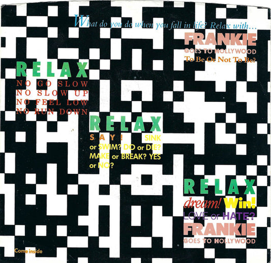 FRANKIE GOES TO HOLLYWOOD - RELAX (7", 45 RPM)