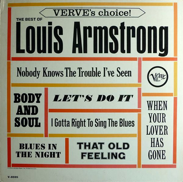 LOUIS ARMSTRONG - LO MEJOR DE LOUIS ARMSTRONG