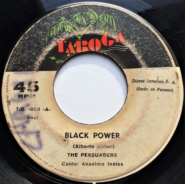 THE PERSUADERS - BLACK POWER / MANY NIGHTS (7", 45 RPM)