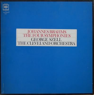 JOHANNES BRAHMS - GEORGE SZELL, THE CLEVELAND ORCHESTRA - THE FOUR SYMPHONIES