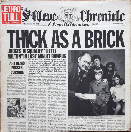 JETHRO TULL - THICK AS A BRICK