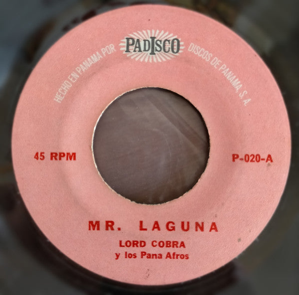 SEÑOR COBRA Y LOS PANA AFROS - MR. LAGUNA / CONFESIÓN (7", 45 RPM)