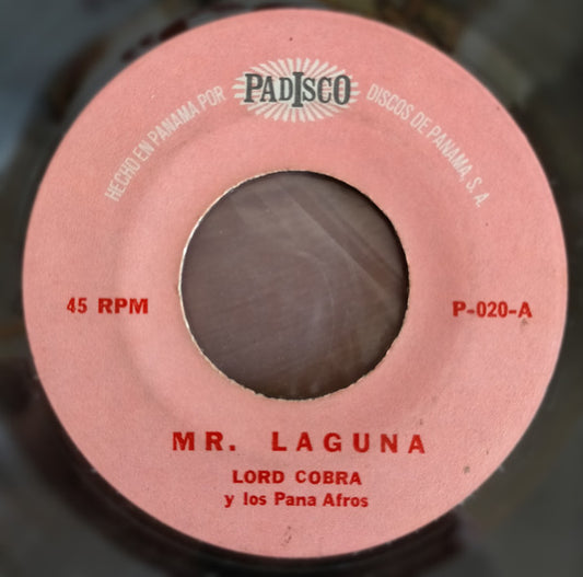 LORD COBRA Y LOS PANA AFROS - MR. LAGUNA / CONFESSION (7", 45 RPM)