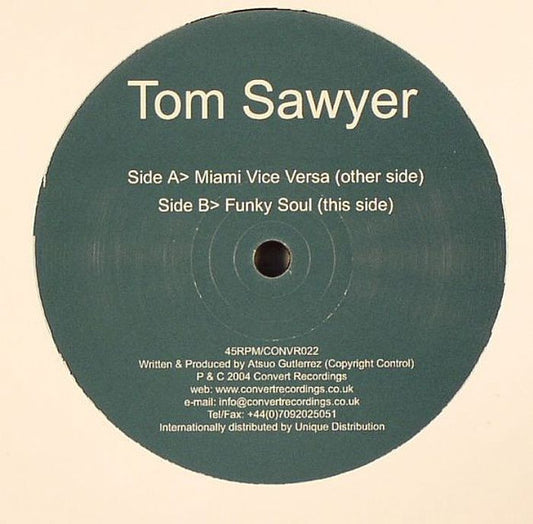 TOM SAWYER - MIAMI VICE VERSA