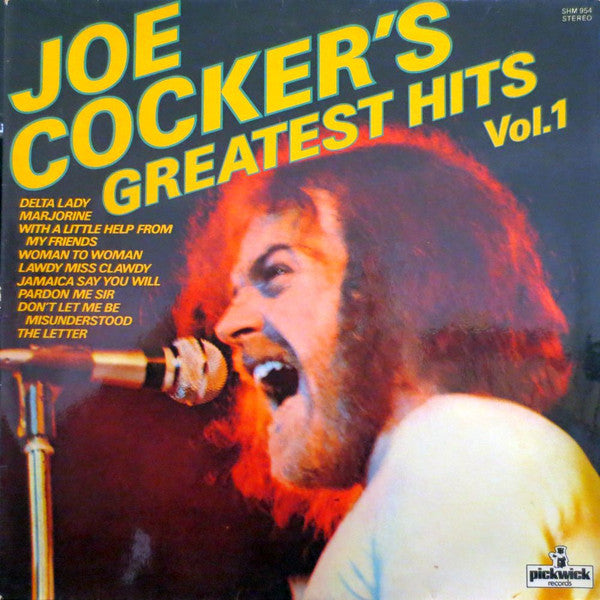 JOE COCKER - GREATEST HITS VOL. 1