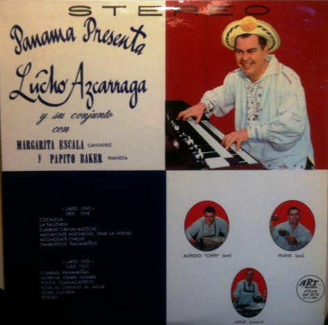 LUCHO AZCARRAGA Y SU CONJUNTO - PANAMA PRESENTA